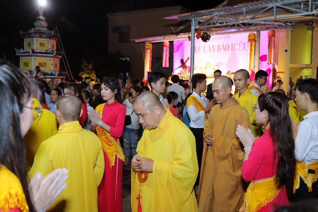 The Great Ullambana Ceremony 2022 at An Son Pagoda, Quang Ngai