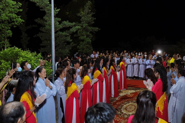 The Great Ullambana Ceremony 2022 at An Son Pagoda, Quang Ngai