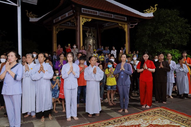 The Great Ullambana Ceremony 2022 at An Son Pagoda, Quang Ngai
