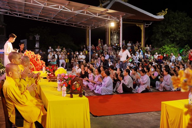 The Great Ullambana Ceremony 2022 at An Son Pagoda, Quang Ngai