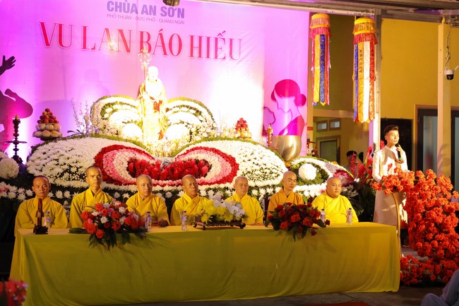 The Great Ullambana Ceremony 2022 at An Son Pagoda, Quang Ngai