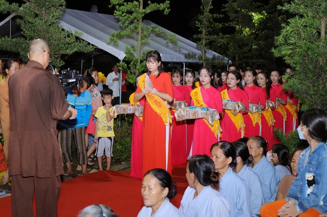 The Great Ullambana Ceremony 2022 at An Son Pagoda, Quang Ngai