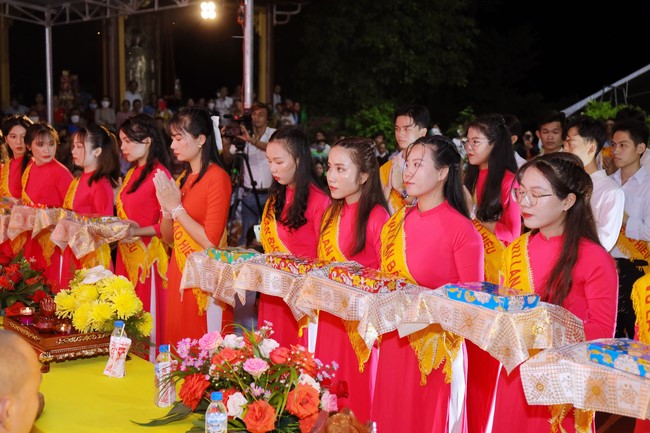 The Great Ullambana Ceremony 2022 at An Son Pagoda, Quang Ngai