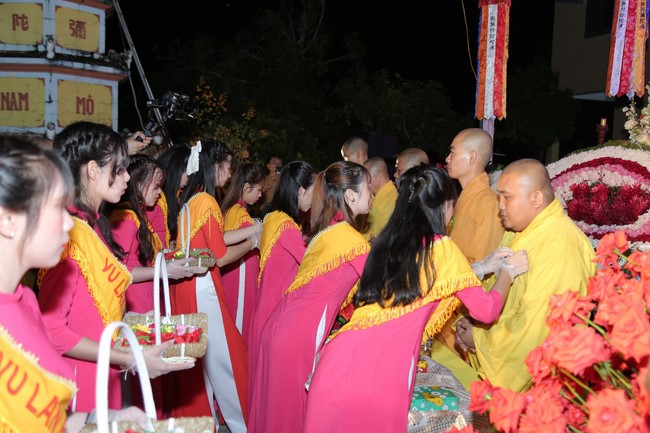 The Great Ullambana Ceremony 2022 at An Son Pagoda, Quang Ngai