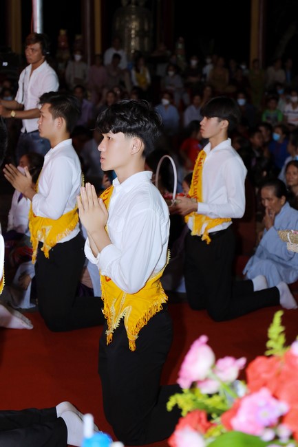 The Great Ullambana Ceremony 2022 at An Son Pagoda, Quang Ngai