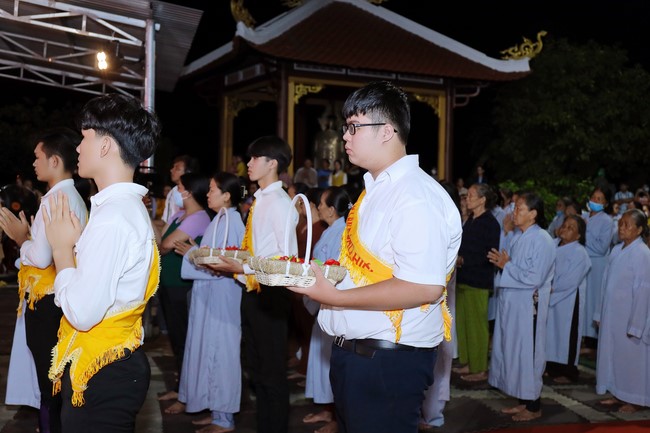 The Great Ullambana Ceremony 2022 at An Son Pagoda, Quang Ngai