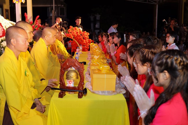 The Great Ullambana Ceremony 2022 at An Son Pagoda, Quang Ngai