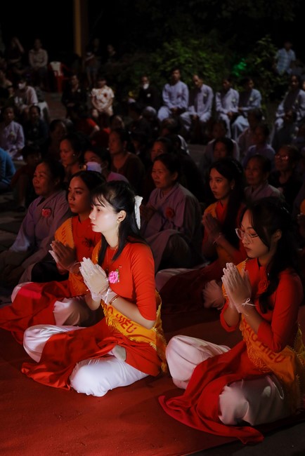The Great Ullambana Ceremony 2022 at An Son Pagoda, Quang Ngai