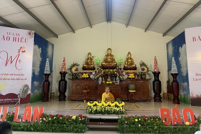 Chùa Đống Cao: Chương trình thiện sự trong tuần lễ Pháp Hội Vu Lan 2022