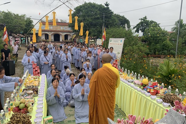 Chùa Đống Cao: Chương trình thiện sự trong tuần lễ Pháp Hội Vu Lan 2022