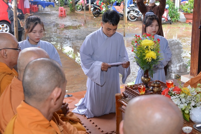 The Great Ullambana Ceremony at at Dang Phap Pagoda.