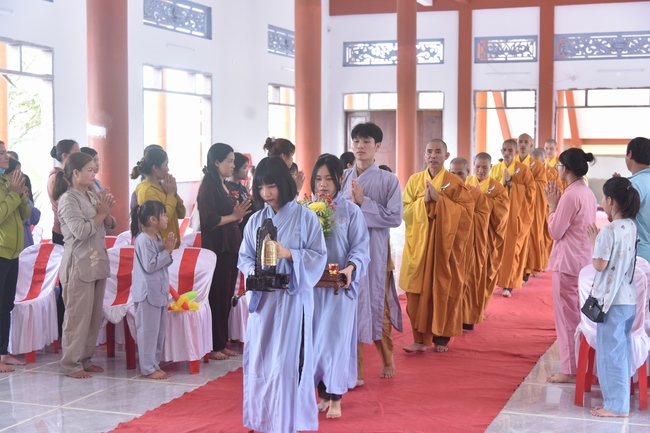 The Great Ullambana Ceremony at at Dang Phap Pagoda.