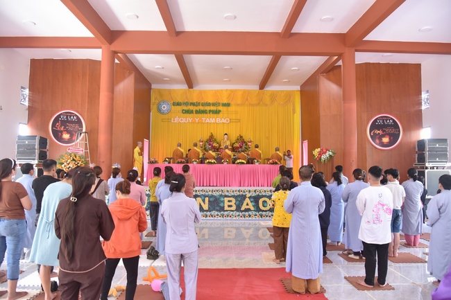The Great Ullambana Ceremony at at Dang Phap Pagoda.