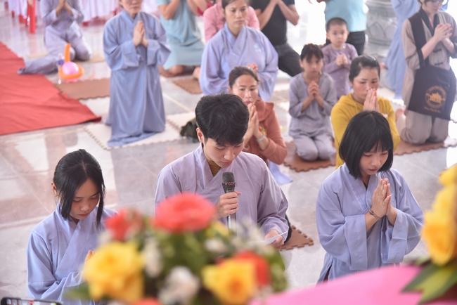 The Great Ullambana Ceremony at at Dang Phap Pagoda.
