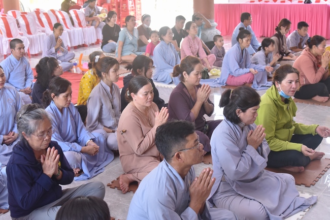 The Great Ullambana Ceremony at at Dang Phap Pagoda.