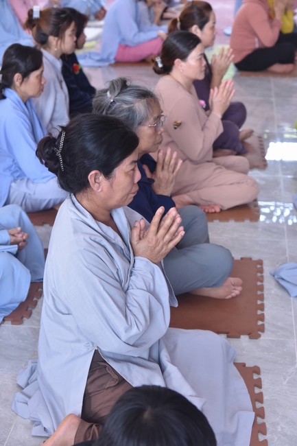 The Great Ullambana Ceremony at at Dang Phap Pagoda.