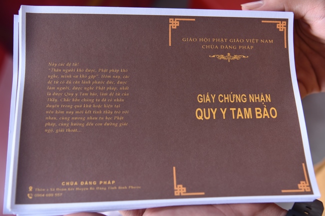 The Great Ullambana Ceremony at at Dang Phap Pagoda.