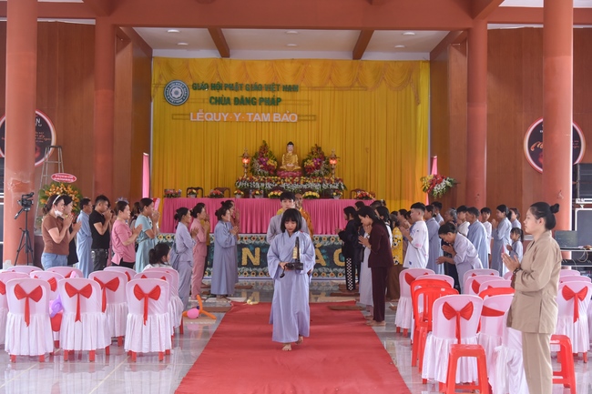 The Great Ullambana Ceremony at at Dang Phap Pagoda.