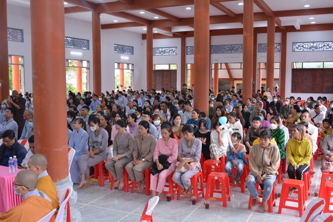 The Great Ullambana Ceremony at at Dang Phap Pagoda.