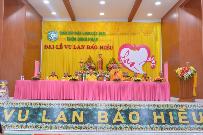The Great Ullambana Ceremony at at Dang Phap Pagoda.