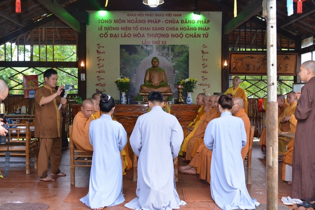 The Great Ullambana Ceremony at at Dang Phap Pagoda.
