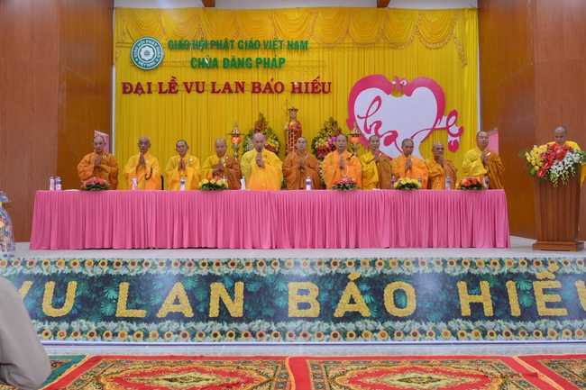 The Great Ullambana Ceremony at at Dang Phap Pagoda.
