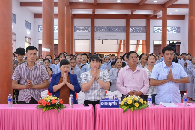 The Great Ullambana Ceremony at at Dang Phap Pagoda.