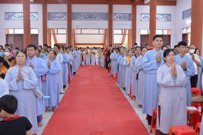 The Great Ullambana Ceremony at at Dang Phap Pagoda.