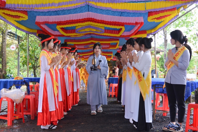 The Great Ullambana Ceremony at at Dang Phap Pagoda.
