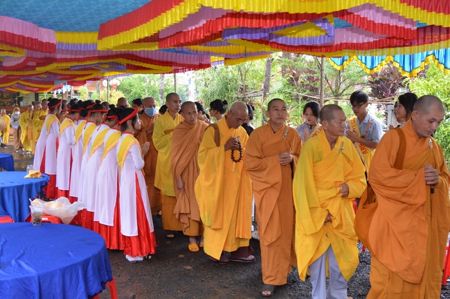 The Great Ullambana Ceremony at at Dang Phap Pagoda.