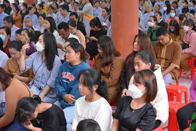 The Great Ullambana Ceremony at at Dang Phap Pagoda.