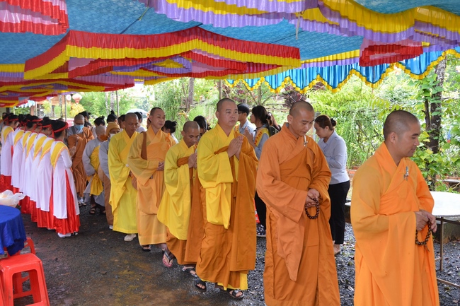 The Great Ullambana Ceremony at at Dang Phap Pagoda.