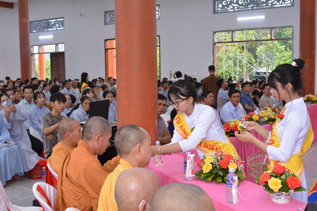 The Great Ullambana Ceremony at at Dang Phap Pagoda.