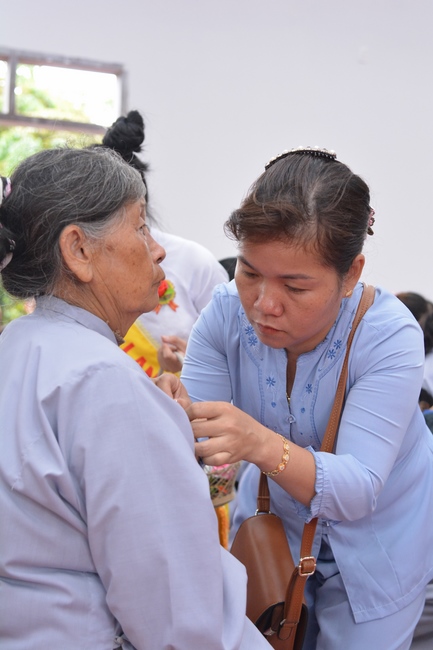 The Great Ullambana Ceremony at at Dang Phap Pagoda.