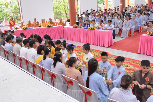 The Great Ullambana Ceremony at at Dang Phap Pagoda.