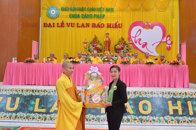 The Great Ullambana Ceremony at at Dang Phap Pagoda.