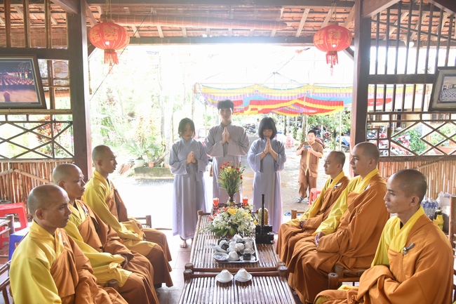 The Great Ullambana Ceremony at at Dang Phap Pagoda.