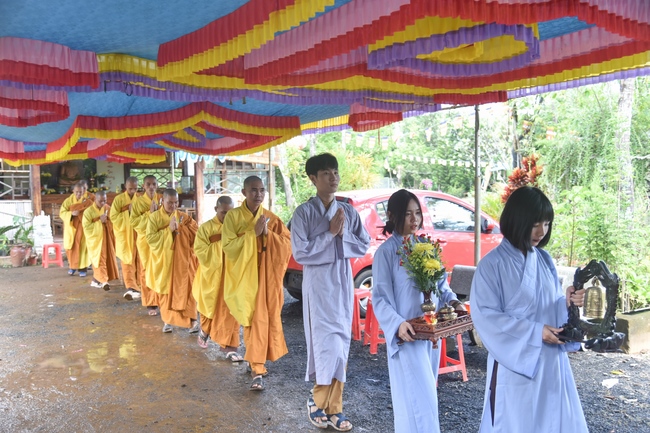 The Great Ullambana Ceremony at at Dang Phap Pagoda.