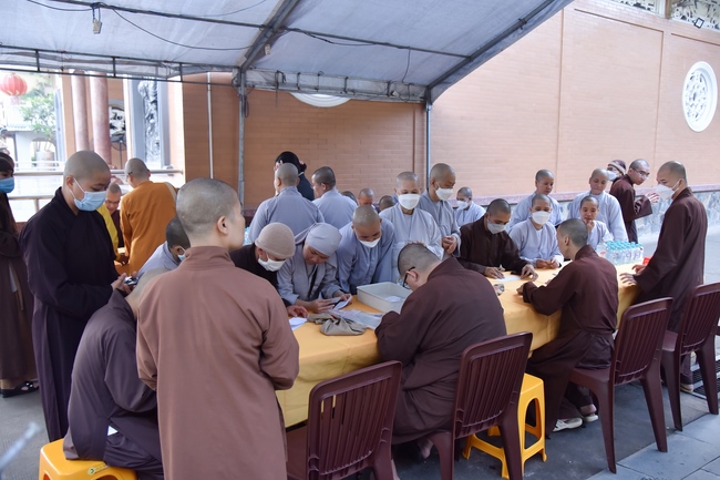 Entering the 97th Seven Day Retreat - Assembly for reciting the Buddha