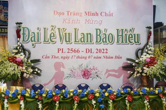 The Great Ullambana Ceremony 2022 at  Minh Chat ashram.