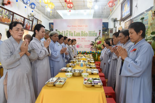 The Great Ullambana Ceremony 2022 at  Minh Chat ashram.