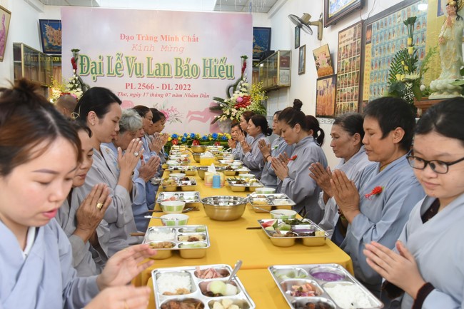 The Great Ullambana Ceremony 2022 at  Minh Chat ashram.