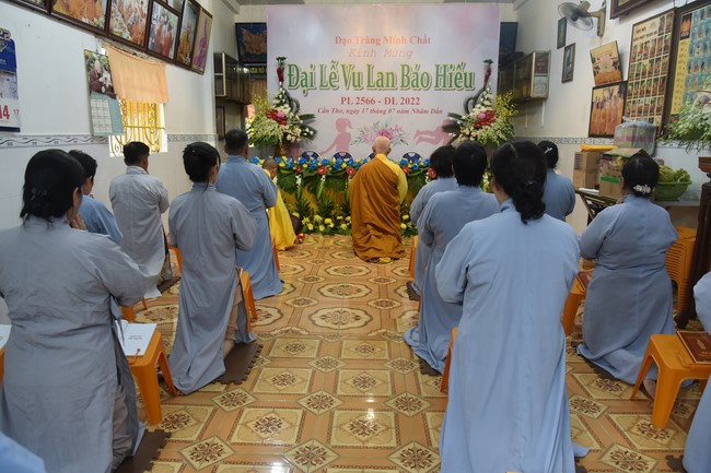 The Great Ullambana Ceremony 2022 at  Minh Chat ashram.