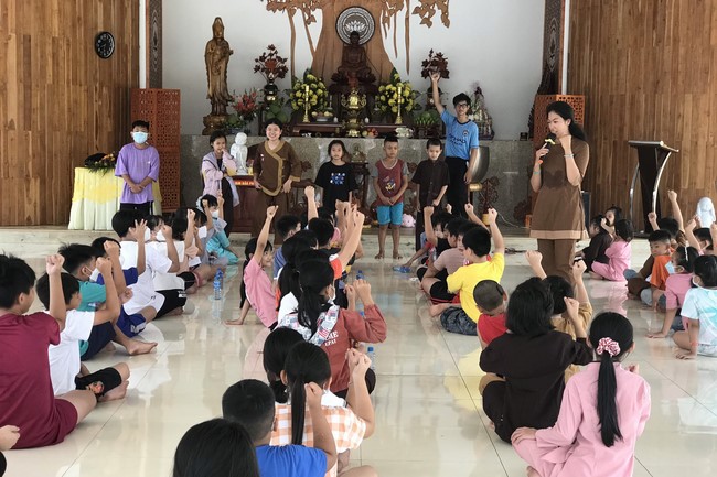 Kid Playground at Suoi Phap Pagoda