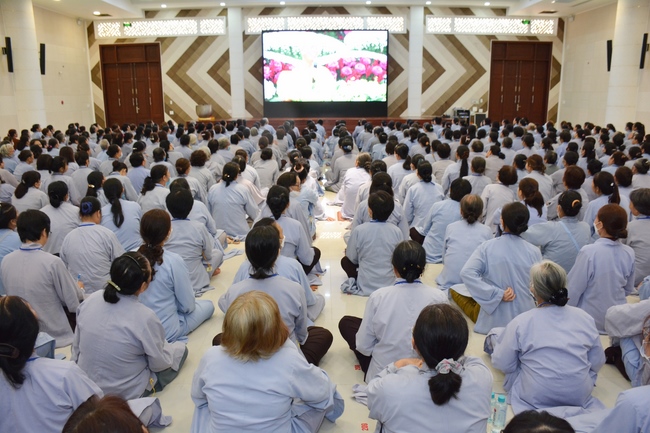 Dharma talk Good roots - blessing - conditions of Pure Land practitioners - The 97 th Seven-day Retreat - Part 2