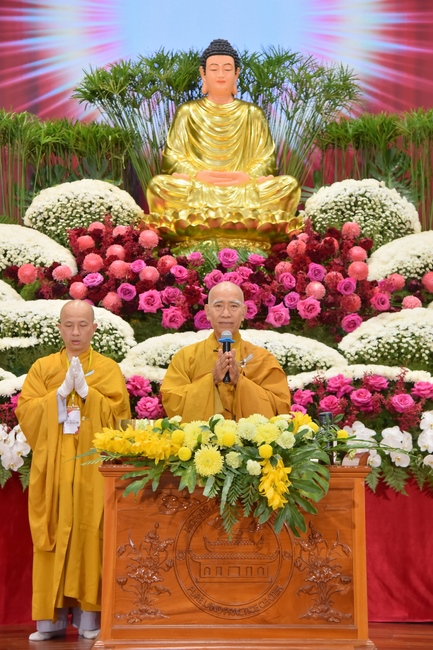 Dharma talk “Reciting Buddha, Reciting Amitabha Buddha” in the 97th Seven-day Retreat