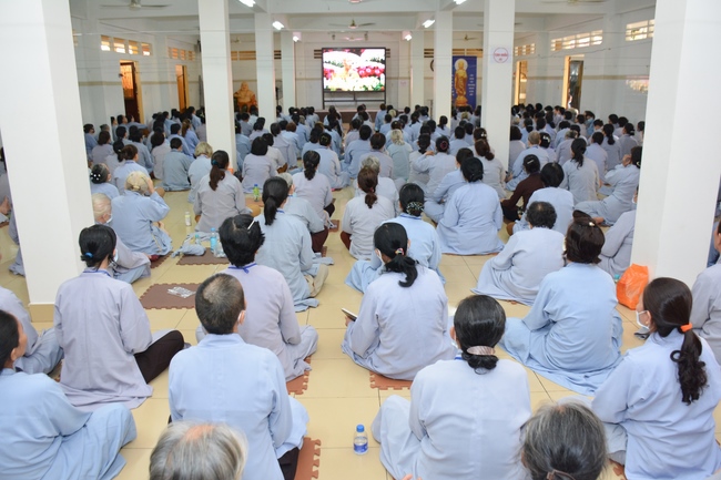Dharma talk “Reciting Buddha, Reciting Amitabha Buddha” in the 97th Seven-day Retreat