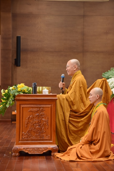 Dharma talk “Reciting Buddha, Reciting Amitabha Buddha” in the 97th Seven-day Retreat