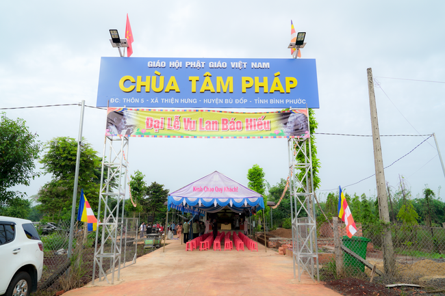 The Great Ullambana Ceremony at Tam Phap Pagoda, Binh Phuoc