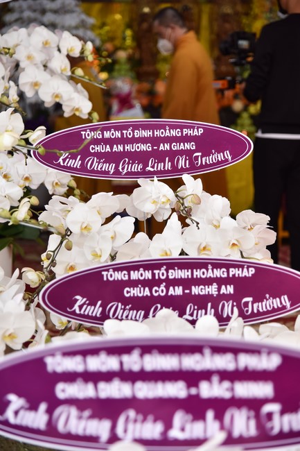 Ritual of visiting and offering homage to the Master of Nuns Thich Nu Nhu Giac